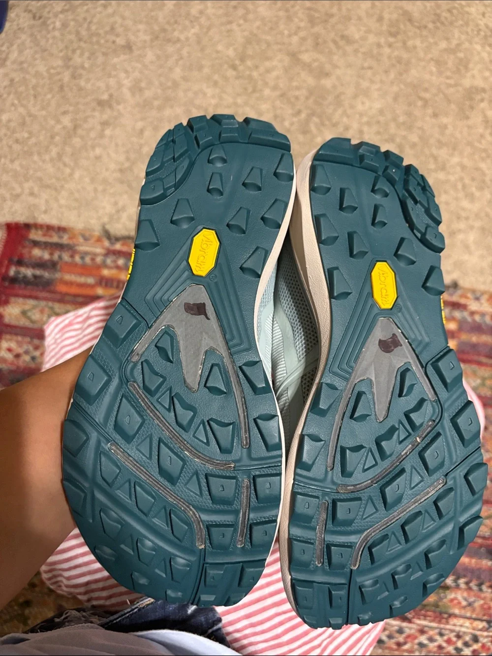 Topo Athletic Teal Trail Sneakers